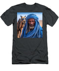 10 Berber Nomadic Ethnic Man in Blue on Camel By Asar Studios Celestial Images T-Shirt