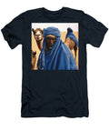 13 Berber Nomadic Ethnic Man in Blue on Camel By Asar Studios Celestial Images T-Shirt