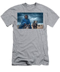 5 Berber Nomadic Ethnic Man in Blue on Camel By Asar Studios Celestial Images T-Shirt