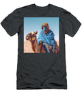 6 Berber Nomadic Ethnic Man in Blue on Camel By Asar Studios Celestial Images T-Shirt