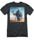 7 Berber Nomadic Ethnic Man in Blue on Camel By Asar Studios Celestial Images T-Shirt