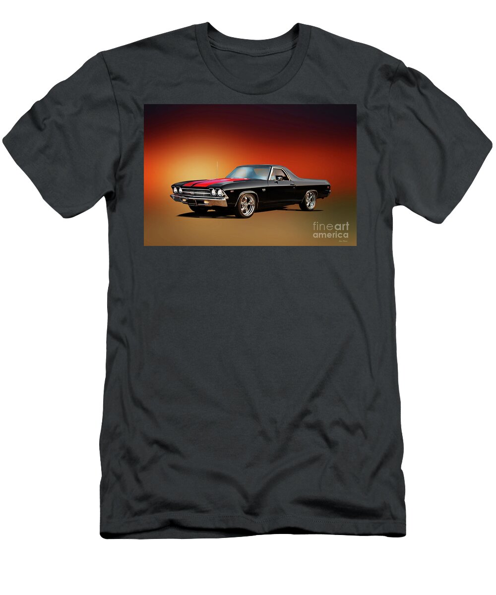 8 1969 Chevrolet El Camino Ss396 Dave Koontz T-Shirt