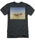 A Camel Train 1899 Panel Paul John Baptiste Lazerges T-Shirt