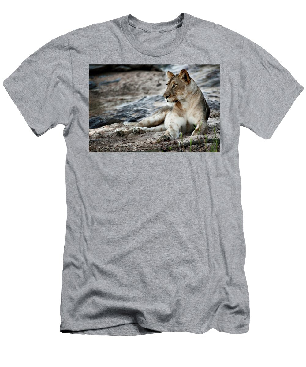 Afternoon Pose Niassa Lion Project T-Shirt