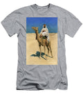 An Arabic Traveling Through the Desert on the Back of a Camel American School T-Shirt