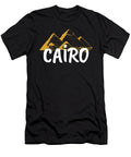 Cairo Pyramids Hieroglyphs Egypt Moon T-Shirt