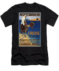 Empress of Scotland Canadian Pacific Mediterranean Cruise Retro Travel Poster Vintage Poster Studio Grafiikka T-Shirt