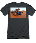 Guide and Arabian Dromedary Camel Trekking Erg Chebbi Claudio Contreras Natureplcom T-Shirt