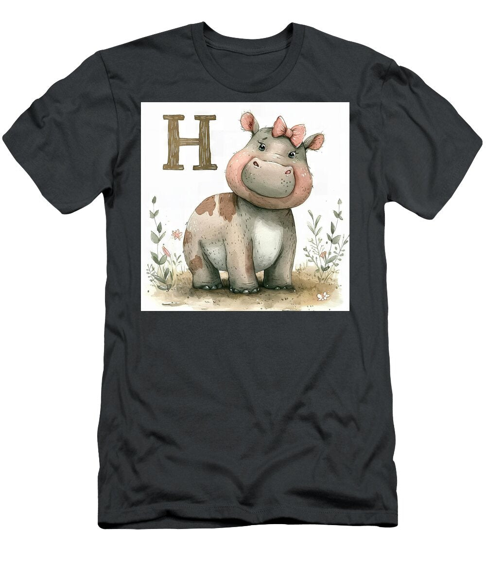 H Is for Hippo Karen Foley T-Shirt