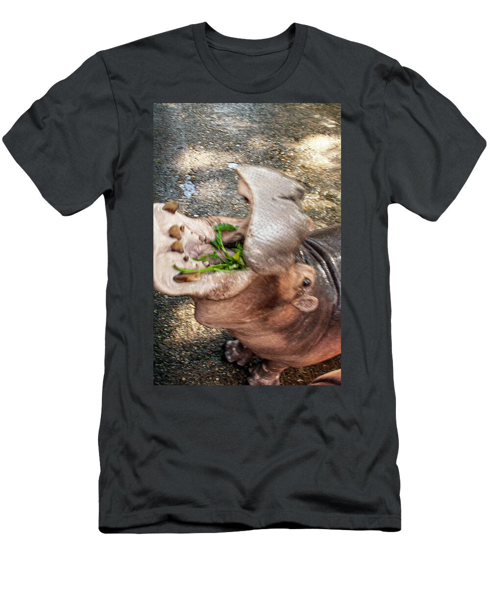 Hippo with a Mouthful Matthew Bamberg T-Shirt