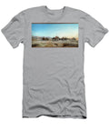 Looking for a Camping Caravans of Nomads and Camels in the Desert 19th Century Jean Joseph Bellel T-Shirt