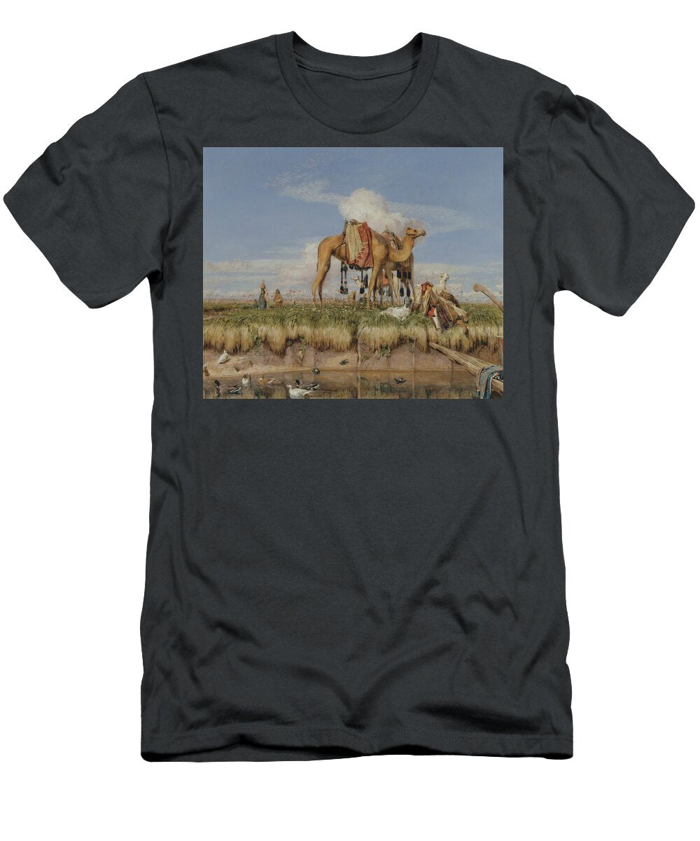 On the Banks of the Nile Upper Egypt John Frederick Lewis T-Shirt