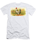 White Plymouth Rock Chicken Vintage Animal Illustration Picked and Shared T-Shirt